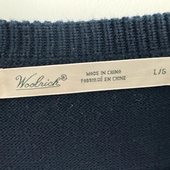 Woolrich Pull over knit sweater size Large - Picture 2 of 9